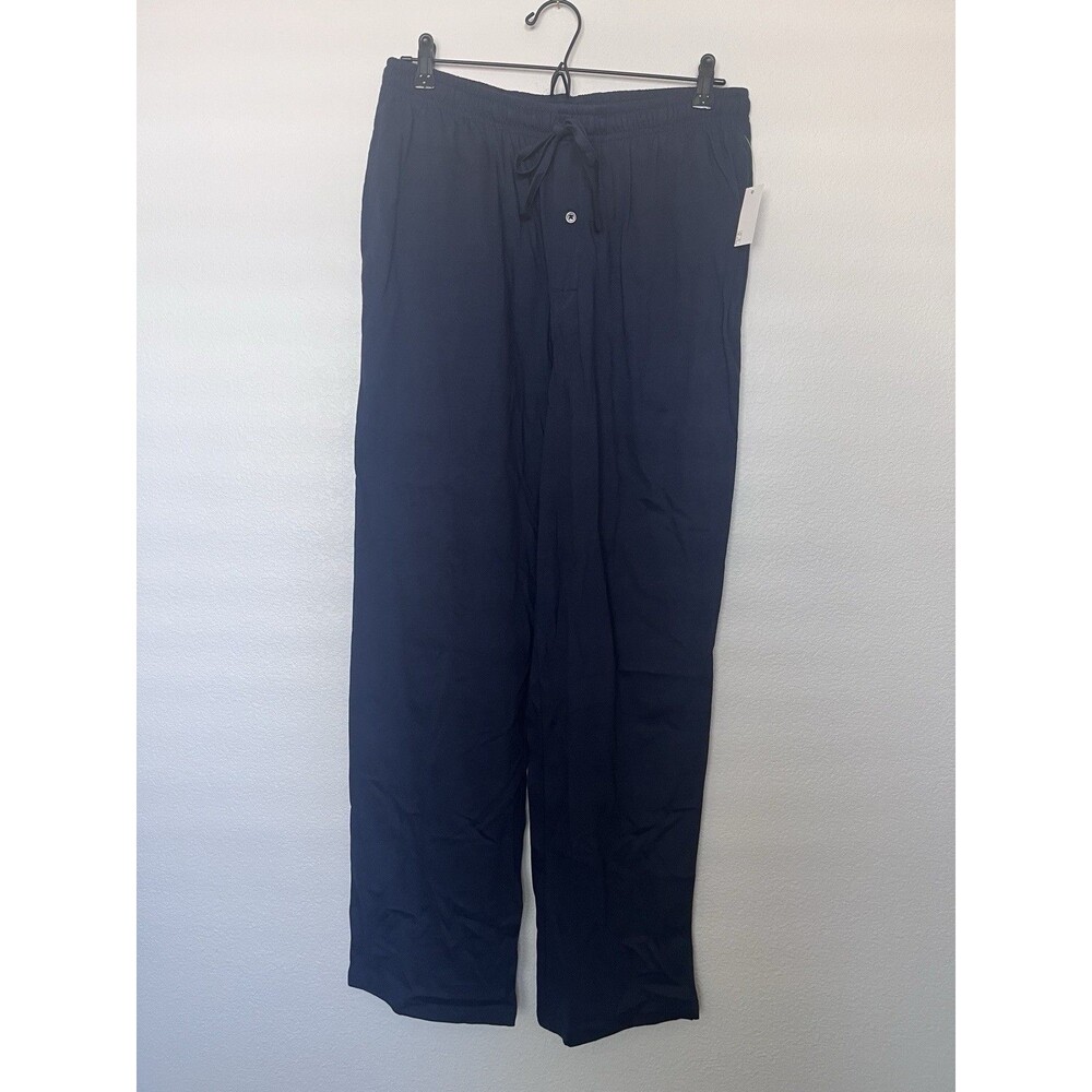 New Men’s Blue Lightweight Blue Pajama Pants Size Small